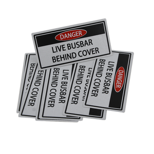 Etichetta di Sicurezza Elettrica Personalizzata per Isolatore Principale - Product Image 5