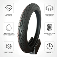 Ban Motor Custom Pabrik 275-16 T168 Self-Cleaning 8-Ply untuk Motocross di Rawa Delta Mekong Safari Raid Quest