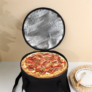 Borsa Termica Rotonda Isolante per Torte, Contenitore Termico Riutilizzabile per Dolci, Borsa Frigo Pieghevole per Casseruole - Product Image 3
