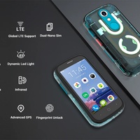 Unihertz Jelly Star Smartphone Mini da 3 Pollici, Android 13, 8+256GB, 2000mAh, G99 Octa Core, Versione Globale Sbloccata