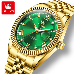 Reloj Inteligente OLEVS 5680 OEM con Logotipo Personalizado, Acero Inoxidable, Clásico, Luminoso, Popular, Resistente al Agua, con Calendario, de Cuarzo - Product Image 1