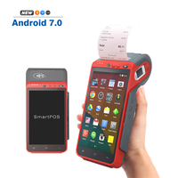 Smart Wireless 4G/WIFI/BT GPRS NFC écran tactile portable Android POS Terminal avec caméra empreinte digitale HCC-Z100