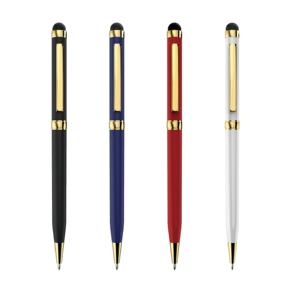 Support promotionnel universel rotatif capacitif en métal pour stylo et écran tactile de tablette, vente en gros personnalisée - Product Image 3