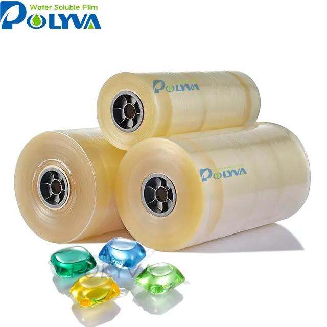 Polyva machine pva film polvere detergente pods maker in vendita film pva solubile in acqua fredda