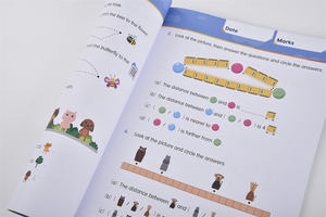 Suministro directo de fábrica, folleto educativo impreso personalizado para niños, costura de sillín de laminación de PP de brillo perfecto - Product Image 6