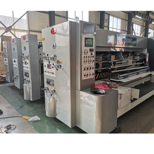 Máquina Automática para Impresión Flexográfica de Cajas de Cartón Corrugado, Dos Colores, Ranurado y Troquelado Rotatorio - Product Image 3