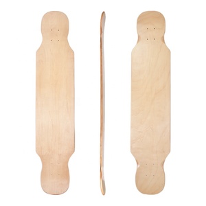 En gros décoratif pro personnalisé 8 Couches en fibre de carbone descente uncut Blanc <span class=keywords><strong>Longboard</strong></span> - Product Image 1