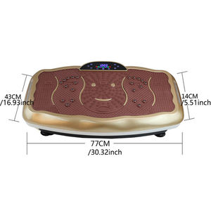 Plaque <span class=keywords><strong>vibrante</strong></span> d'assurance commerciale Crazy Fit Massage Fitness Power Body Sculpting Vibration Plate-forme Plate-forme - Product Image 2
