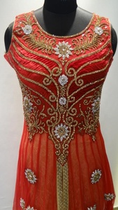 Lehenga choli de styliste, musulman indien, mariée - Product Image 2