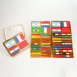 ของขวัญสำหรับแฟนฟุตบอล CS ชุดตกแต่งแบบพกพาสำหรับการแข่งขันฟุตบอล<span class=keywords><strong>โลก</strong></span>สี่ทีม<span class=keywords><strong>ชิง</strong></span>แชมป์ ปรับแต่งได้ ทนทาน ทำจากวัสดุ PET พร้อมธงสวยงาม - Product Image 2