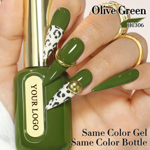 Vernis Gel Vert Haute Pigmentation SANS HEMA, Marque Privée, Vente en Gros, Plus de 9000 Couleurs, Peinture Gel pour Ongles, Vernis à Ongles, Logo Personnalisé - Product Image 2
