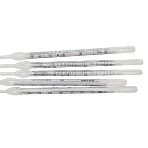 ไฮโดรมิเตอร์ดิจิตอลแบบแก้วสำหรับห้องปฏิบัติการ DS-2 ไฮโดรมิเตอร์สำหรับวัดแอลกอฮอล์ในเบียร์ - Product Image 3