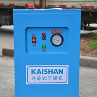 Kaishan Machine de séchage à froid industrielle personnalisée, mini, en acier inoxydable, haute qualité, à faible point de rosée, avec tête de compresseur, bleue