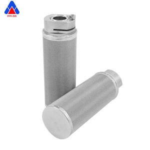 Cartouche filtrante en feutre fritté en acier inoxydable 304 de haute précision, nouvelle usine Huahang, pour la filtration industrielle des gaz et des liquides - Product Image 1