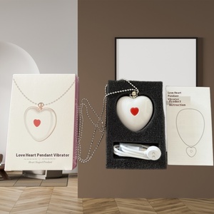 Wholesale Love Heart Pendent <strong>Vibrator</strong> Hidden Design Female Necklace Shaped 10-Speed Frequency <strong>Vibration</strong> Massage Jumping <strong>Egg</strong> - Product Image 5
