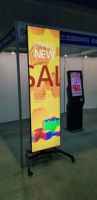 Connexion sans fil 3840Hz P1.25 P1.538 P1.86 Écran LED pour véhicules Panneaux de pub promotionnels et affichage LED pour affiches