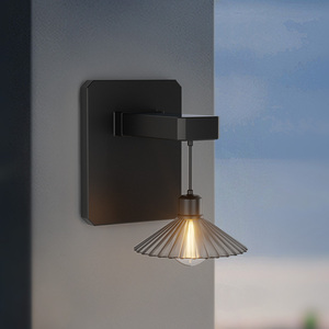 Retro <strong>Solar</strong> Wall Lamp 10W IPX4 Waterproof COB LED Outdoor Decor Light for Balcony Garden Courtyard Corridor Home <strong>Exterior</strong> - Product Image 2