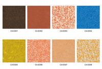 Nouveau matériau matériau de construction décoratif papier peint liquide en plâtre de soie extérieur
