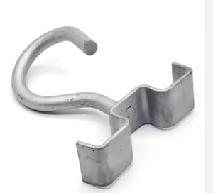 Support de fixation pour câble à fibre optique galvanisé à crochet fixe, commande en gros, avantage du fabricant, stock disponible - Product Image 1