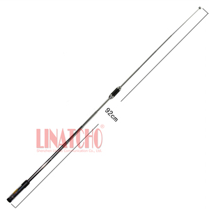 RH770 doppio telescopico portatile 144/430MHz bidirezionale <span class=keywords><strong>per</strong></span> <span class=keywords><strong>Antenna</strong></span> maschio SMA <span class=keywords><strong>per</strong></span> comunicazione amatoriale <span class=keywords><strong>Antenna</strong></span> Radio a doppia frequenza - Product Image 3