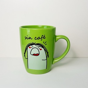 Mug en céramique incurvé à poignée, personnalisable avec logo d'entreprise, idéal pour la promotion, la publicité, ou comme cadeau, tasse à eau. - Product Image 1