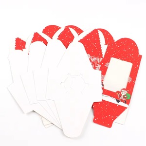 Listo para enviar Tema <span class=keywords><strong>de</strong></span> <span class=keywords><strong>Navidad</strong></span> Color impreso Pastelería y postres dulces Tarta <span class=keywords><strong>de</strong></span> huevo horneada Cupcake Caja <span class=keywords><strong>de</strong></span> papel para llevar Mango en relieve - Product Image 3