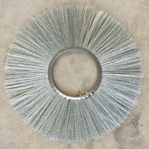 Đường Làm Sạch Bàn Chải Dây Thép Cơ Khí Quét Vòng Thép Phẳng Wafer Bàn Chải Sử Dụng Cho Đường Tuyết Làm Sạch - Product Image 3