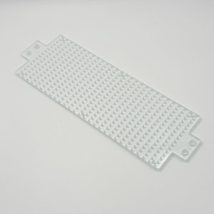 Customized Femtosecond Glass Laser Drilled Holes LED Lighting <strong>Heat</strong> <strong>Dissipation</strong> Plate Machining Services - Product Image 3