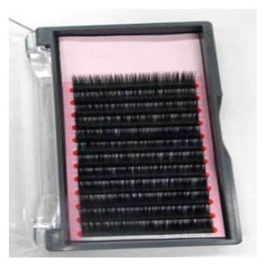 Extension de cils classique en gros bricolage corée humaine coréenne individuellement faux volume plateau de cils Extension de cils individuelle - Product Image 1