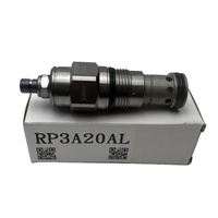 Vanne à cartouche ZUOSEN RP3A20AL, vanne solénoïde à piston équilibré pilotée par vanne pilote RP10A20AL, vanne hydraulique pour la construction