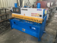 4x2500mm guillotine cisaille industrielle tôle aluminium acier inoxydable machine de découpe pour métal cisaillement