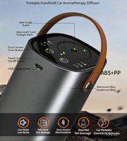 Diffuseur d'huiles essentielles USB sans fil, mini humidificateur d'aromathérapie portable pour voiture, hôtel, chambre à coucher