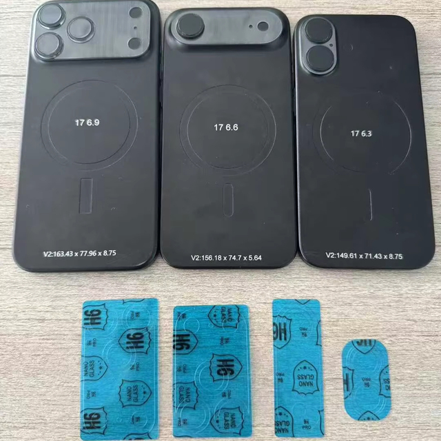 For iPhone 17 Pro Max Lens Film 9H Hardness Explosion Proof Camera Screen Protector AR Anti Reflective Coating