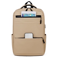 Mochila para Portátil MKW2131 para Viajes, Negocios, para Hombres y Mujeres, Bolsa para Computadora de 15.6 Pulgadas con Puerto de Carga USB, Mochila Resistente para el Trabajo