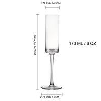 Verres à champagne personnalisés avec logo, verres à toast pour mariage, flûtes à champagne en cristal personnalisées avec boîte cadeau en bois