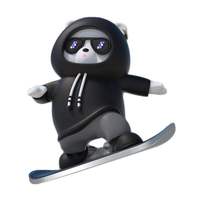 Adorno de oso para el salpicadero del coche, figura de oso de plástico, accesorios interiores