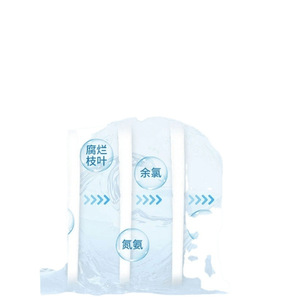Coton filtrant pour aquarium, éponge purifiante haute densité, matériau filtrant en maille épaissie pour la filtration de l'eau - Product Image 1