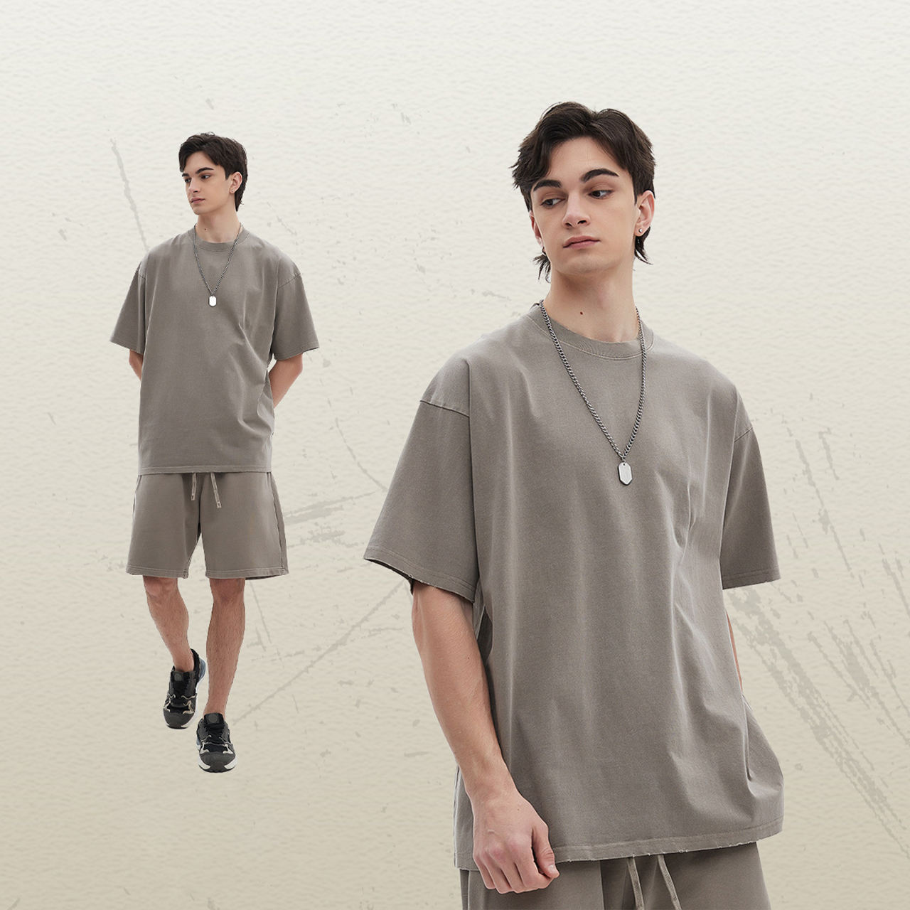 สีกากีย้อนยุค