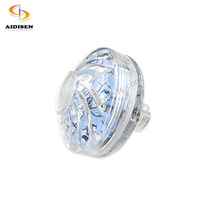 Lampes LED à points pixel RGB+W ADS AC24V pour PC, étanches IP66, 20 mm SMD 3535, pour manèges et parcs à thème, garantie 2 ans