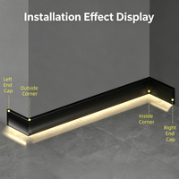 Listplank Aluminium Alloy Kelas Atas dengan LED, Garansi Kualitas, Ketahanan Warna, Pesanan Khusus, Penggunaan Komersial
