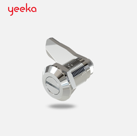 Loquet de panneau à quart de tour Yeeka 1420 en alliage de zinc/acier inoxydable de haute qualité, idéal pour les armoires de serveur