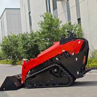Mini Skid Steer Loader Berkualitas Tinggi, Hidrolik Tahan Lama dengan Bucket Breaker untuk Kondisi Kerja yang Berat