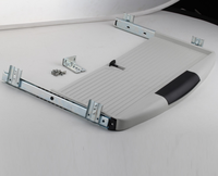 Support de clavier moderne pour bureau à domicile/bureau informatique avec support de souris et kit de rail coulissant