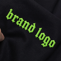 Étiquette en silicone 3D avec logo en relief, autocollant thermocollant en vinyle pour T-shirts et vêtements, étiquettes thermocollantes en caoutchouc