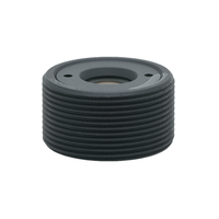 Lente estenopeica cónica de 2.89mm F3.4 M12x0.5 para sensor de 1/4 de pulgada 119 °   Videoportero de Seguridad FOV con Cámara ATM, Diseño Compacto