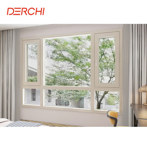 Cửa Sổ Nhôm Chịu Nhiệt DERCHI PVDF Cửa Sổ Kính Hai Lớp Cho Ban Công - Product Image 6