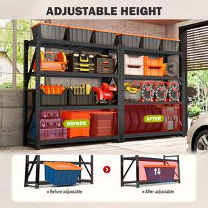 Étagères de stockage personnalisées, systèmes d'étagères d'entrepôt, étagères modulaires, rayonnages - Product Image 5