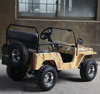 Vente d'usine Chine Mini Quads Willys pour Enfants, Véhicules à Essence 110cc 2RM 4 Temps Transmission Automatique Certifiés CEE