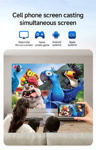 YDH-T1 Nuevo Proyector H713 4K de Bajo Precio al por Mayor, 800ANSI, <span class=keywords><strong>2</strong></span>+16G, Android 13, 120 Pulgadas, Enfoque Automático, Proyector para Dormitorio Interior - Product Image 3