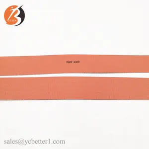 BETTER 360*1200mm 110v élément chauffant en silicone pour coussin en caoutchouc flexible électrique